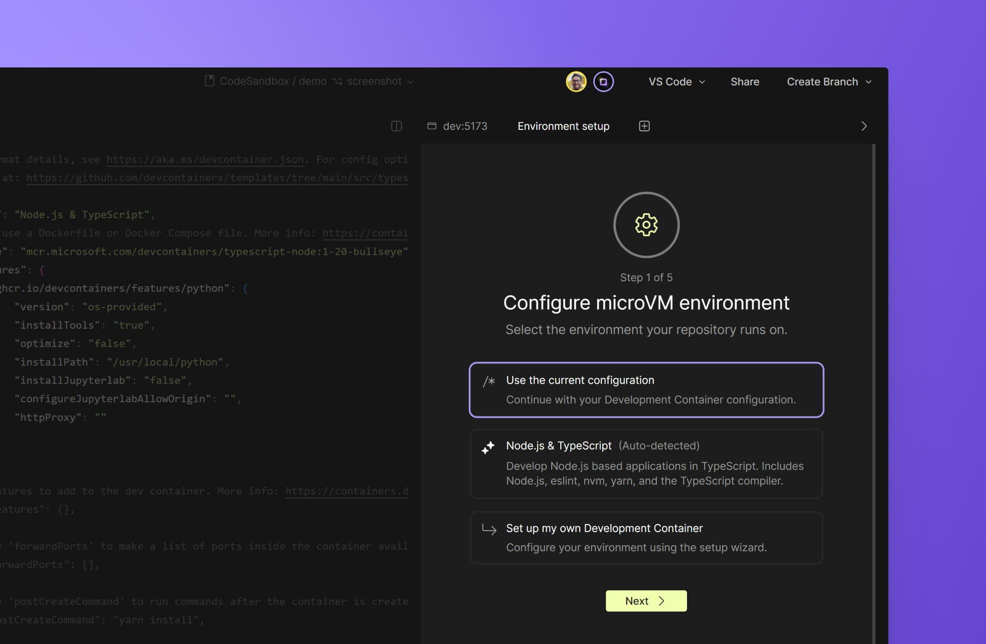 Enterprise, Dev Containers, GPT-4 and VS Code extension update