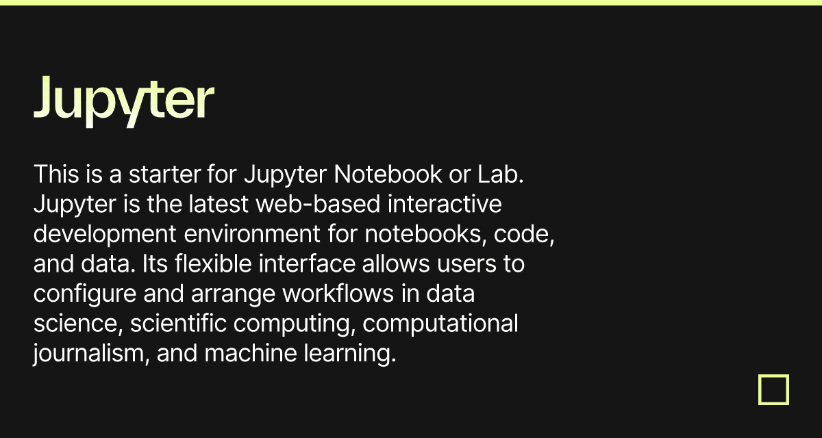 Jupyter