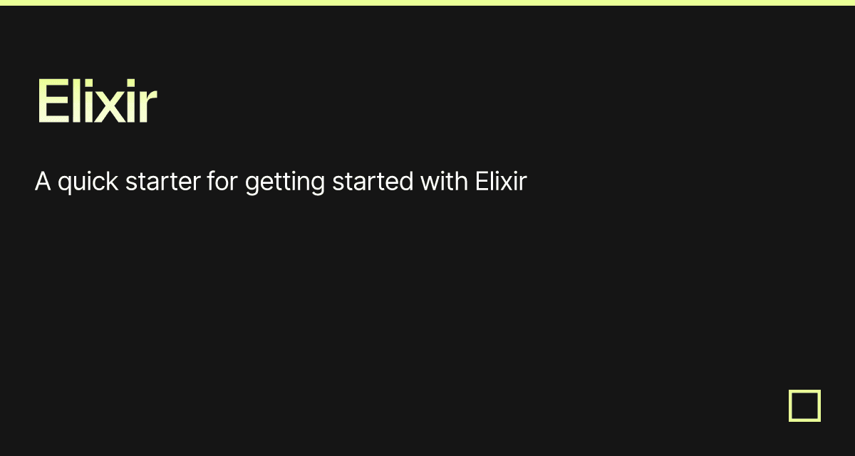 Elixir